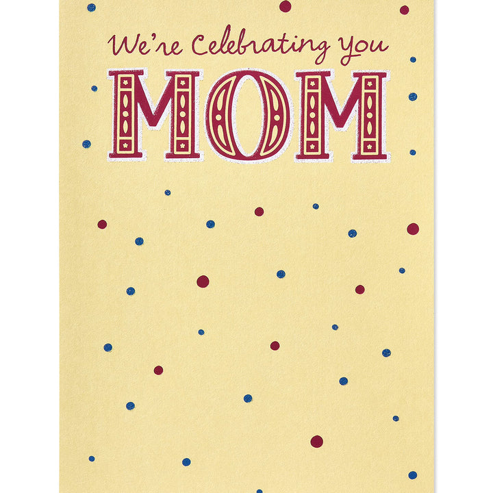 American Greetings Birthday Card for Mom (Celebrating You) Celebrating You