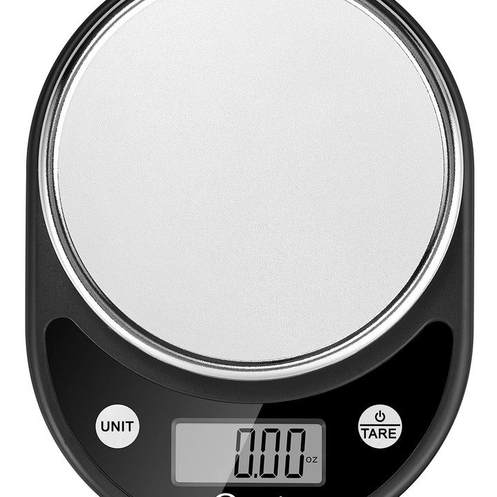 Ozeri Pronto Digital Multifunction Kitchen and Food Scale,Silver on Black Silver on Black