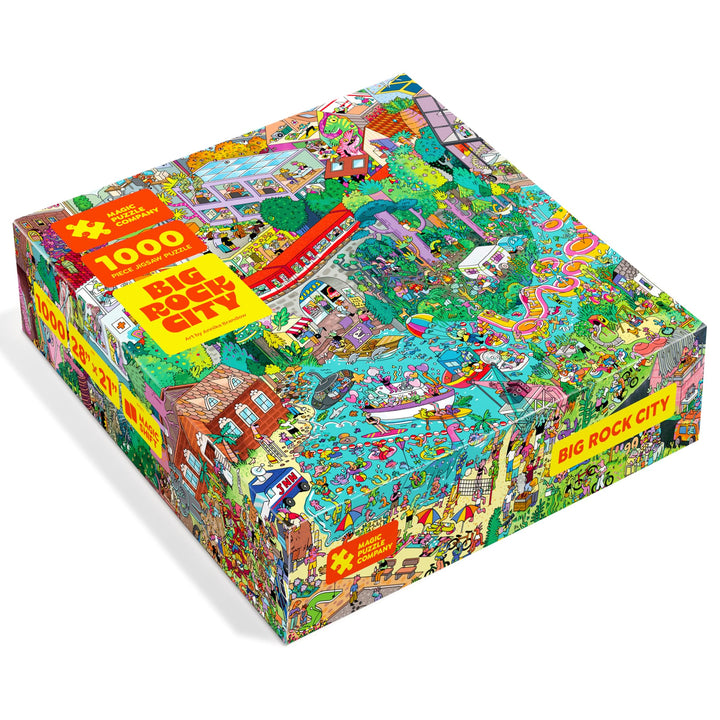 Big Rock City • 1000-Piece Jigsaw Puzzle from The Magic Puzzle Company • Series Four