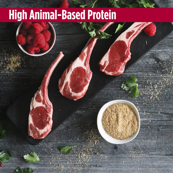Nulo Freestyle Freeze-Dried Raw, Ultra-Rich Grain-Free Dry Dog Food for All Breeds and Life Stages with BC30 Probiotic for Digestive and Immune Health 13 Ounce (Pack of 1) Lamb 13 Fl Oz (Pack of 1)