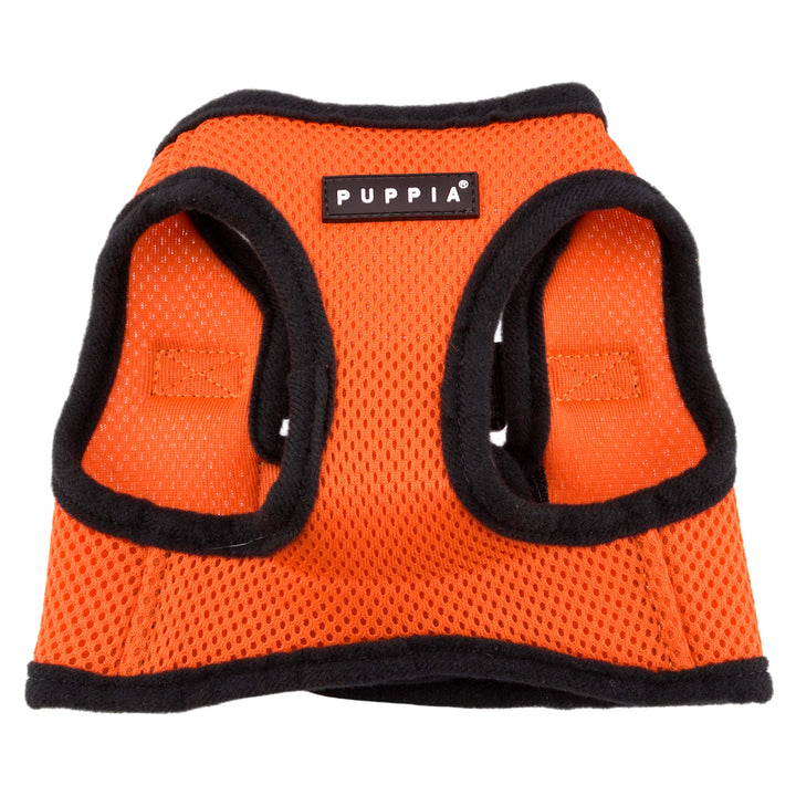 PUPPIA International Harness Soft B Vest, Medium, Orange Medium (11" Neck Girth x 14-1/2 - 15" Breast Girth)