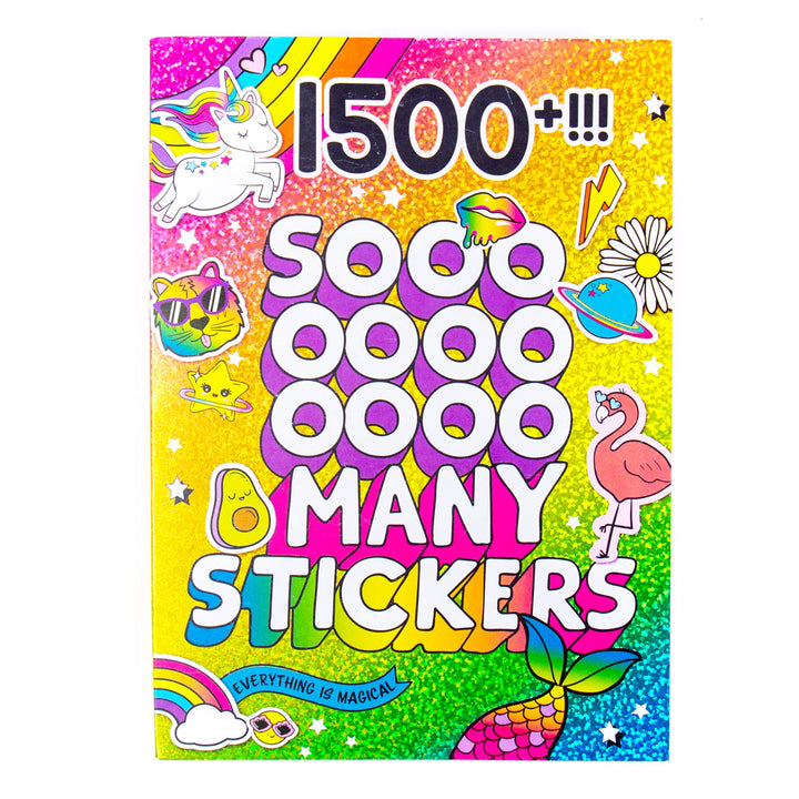 Just My Style 1500+ Sticker Book Assorted Stickers