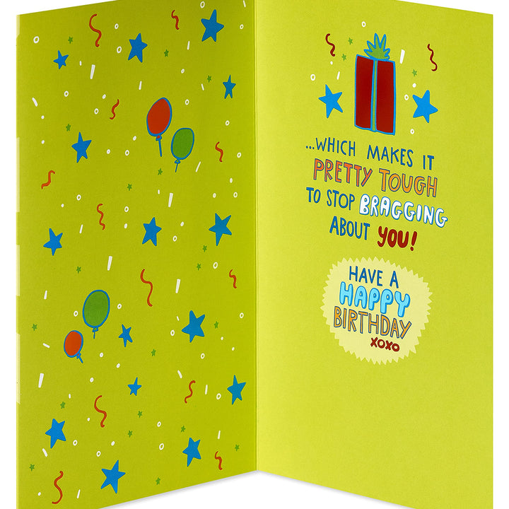 American Greetings Birthday Card for Grandson (Bragging About You) Bragging About You