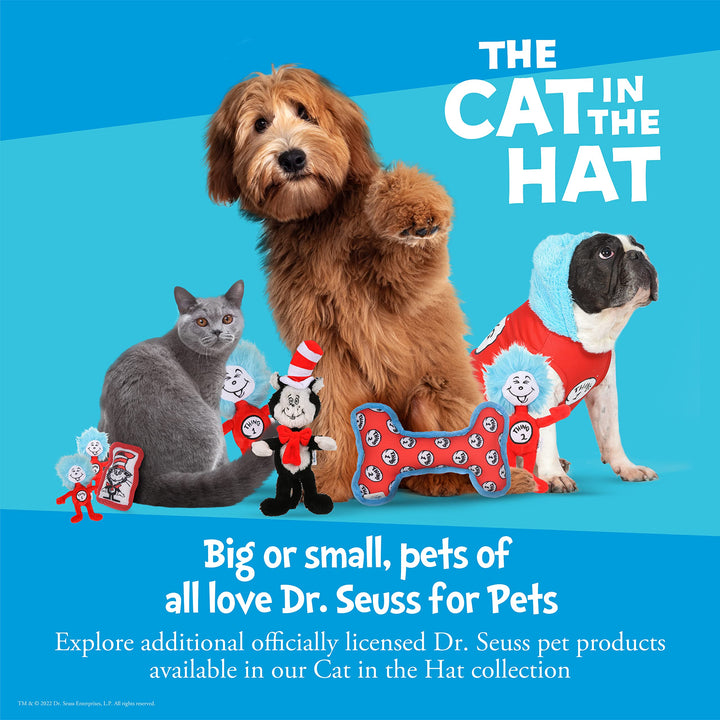 The Cat in The Hat: Halloween Thing 2 Costume- Small | Funny Halloween Costumes for Dogs, Officially Licensed Dr. Seuss Dog Halloween Costume (FF23034)