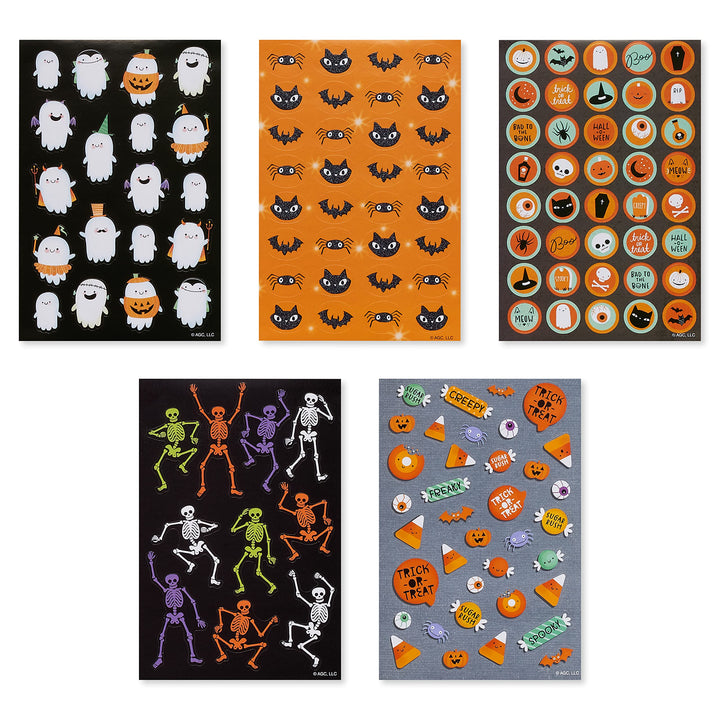 American Greetings 522-Count Halloween Stickers for Kids, Assorted Halloween Themes