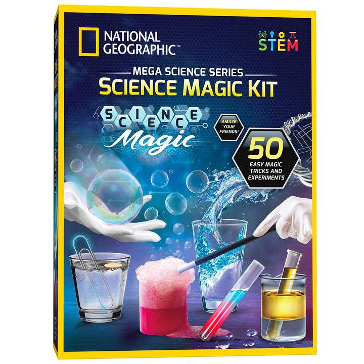 NATIONAL GEOGRAPHIC Arts, Crafts and Science Magic Kit for Kids Crafts Kit + Science Magic Kit