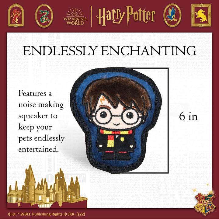 Harry Potter: 6" HP Crinkle Pet Toy | Crinkly Dog Toy in Harry Potter Design | Harry Potter Dog Toy Crinkle 6” Safe Dog Toy for Dogs That Love Crinkle Harry Potter Crinkle 6 inch