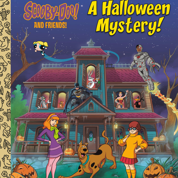 A Halloween Mystery! (Scooby-Doo and Friends) (Little Golden Book)