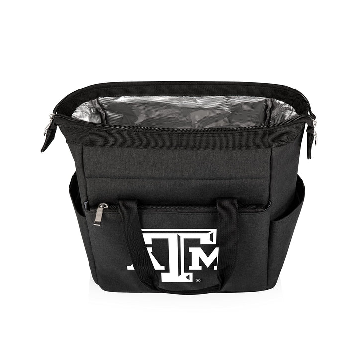 PICNIC TIME NCAA unisex-adult NCAA On The Go Lunch Cooler Wyoming Cowboys 10 x 6 x 10.5 Black