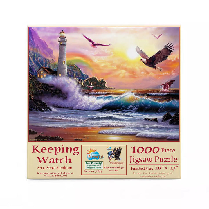 Sunsout Keeping Watch 1000 Pc Jigsaw Puzzle 70854