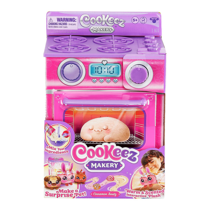 Cinnamon Treatz Oven. Mix & Make a Plush Best Friend! Place Your Dough in The Oven and Be Amazed When A Warm, Scented, Interactive, Friend Comes Out! Which Will You Make? Cinnamon Treatz