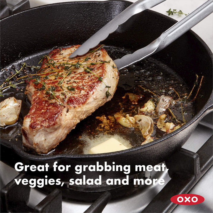 OXO Good Grips 12-Inch Stainless-Steel Locking Tongs