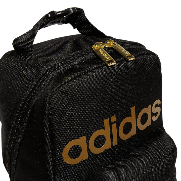 adidas Unisex-Adult Santiago 2 Insulated Lunch Bag Black/Gold Metallic One Size