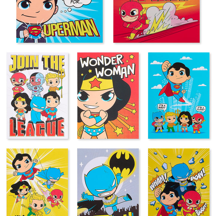 American Greetings Mini Lunch Box Notes, DC Super Friends (40-Count)