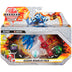 Bakugan Geogan Brawler 5-Pack, Exclusive Hyenix and Insectra Geogan and 3 Collectible Action Figures Hyenix & Insectra