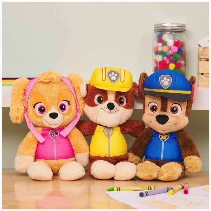 GUND PAW Patrol Official Skye Take Along Buddy Plush Toy, Premium Stuffed Animal for Ages 1 & Up, Pink/Brown, 13” Skye 13"