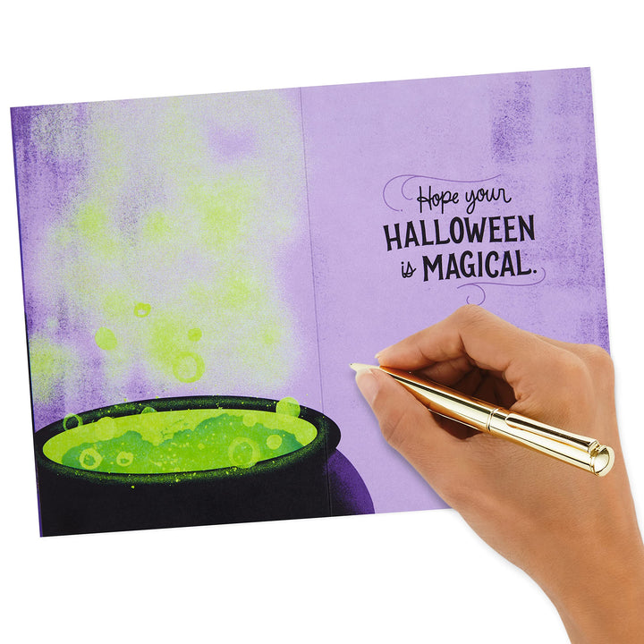 Hallmark Hocus Pocus Pack of Halloween Cards, Sanderson Sisters (4 Cards with Envelopes) Hocus Pocus Halloween, 4 Cards