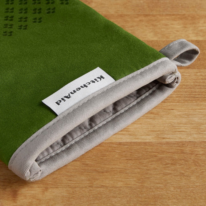 KitchenAid Asteroid Oven Mitt Set, Matcha Green 7"x12.5"