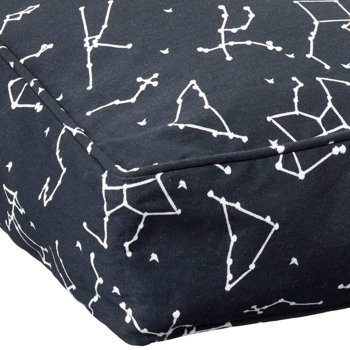 Molly Mutt Small Dog Bed Cover -Rocketman Print - Measures 22”x27”x5’’ - 100% Cotton - Durable - Breathable - Sustainable - Machine Washable Dog Bed Cover 22.0"L x 27.0"W x 5.0"Th Rocketman