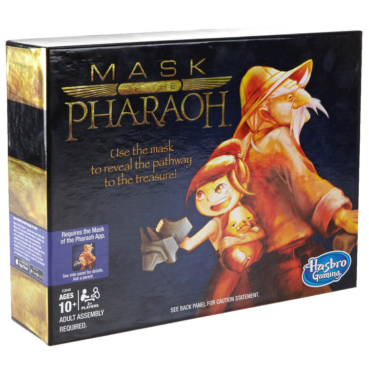 Hasbro Gaming Mask of the Pharaoh Board Game, Kids Game, Virtual Reality Game (VR Game), Ages 10 and up ( Exclusive) Standard Packaging