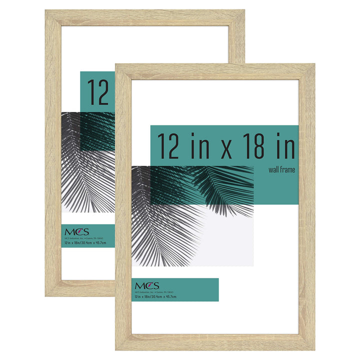 MCS Studio Gallery 20x27 Poster Frame Black Woodgrain, Vertical & Horizontal Wall Hanging Large Picture Frame for Photos, Posters & Art Prints (1-Pack) 1-Pack 20x27 - Select