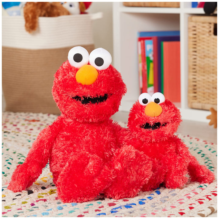 GUND Sesame Street Official Elmo Muppet Plush, Premium Plush Toy for Ages 1 & Up, Red, 13