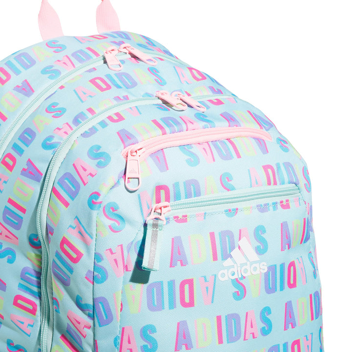 Foundation 6 Backpack One Size Hall Pass Semi Flash Aqua/Pink Spark