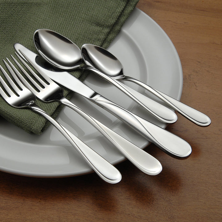 Oneida Flight Everyday Flatware Dinner Forks, Set of 4