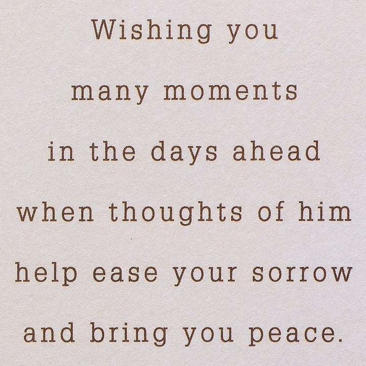 American Greetings Sympathy Card for Loss of Father (Nothing Can Compare)