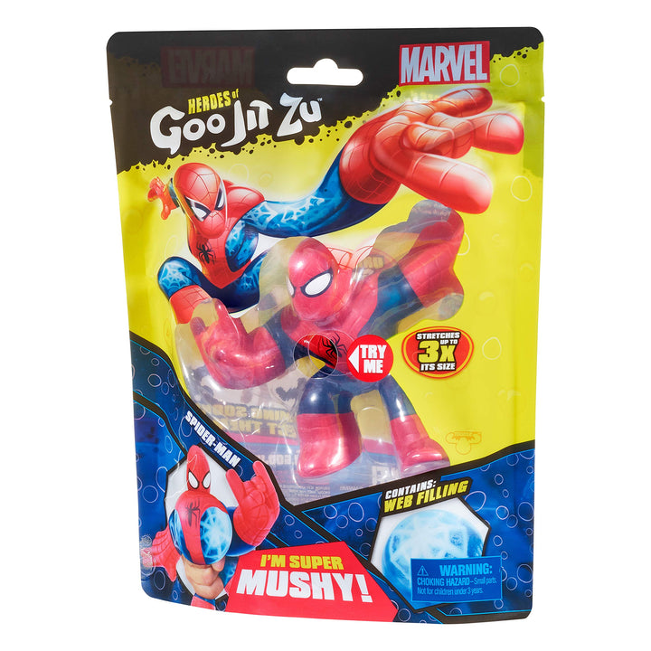 Heroes of Goo Jit Zu Licensed Marvel Hero Pack - Spider-Man, Multicolor (41054) 5.71 x 1.97 x 5.31 inches