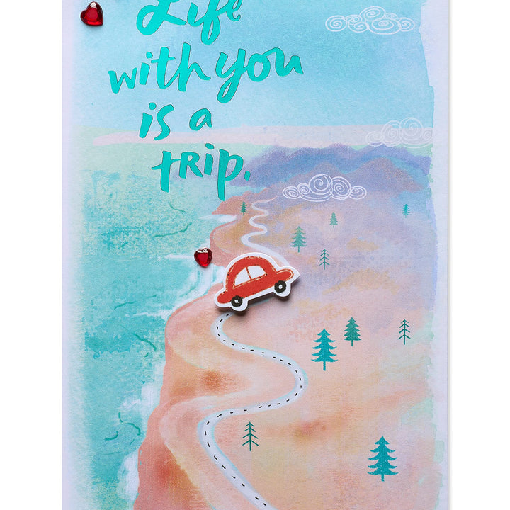 American Greetings Romantic Birthday Card (Life With You) Life With You