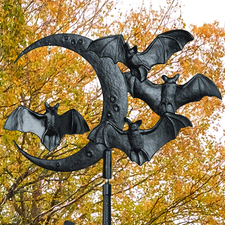 Whitehall Products Halloween Bat Rooftop Weathervane, Black