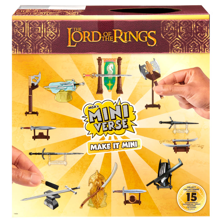 MGA's Miniverse Make It Mini The Lord of The Rings Mini Collectibles, Blind Packaging, DIY, Resin Play, Replicas, NOT Edible, Collectors, 8+