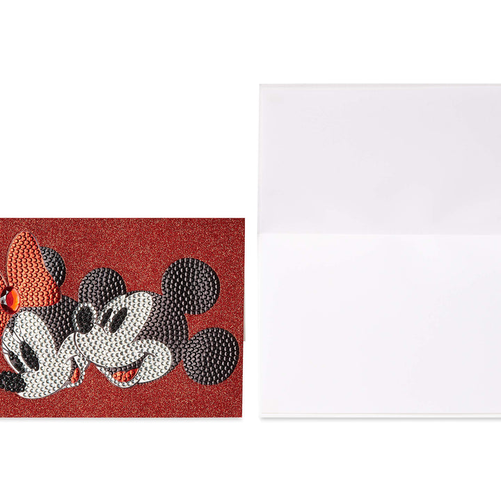 Papyrus Disney Blank Card Assortment, Mickey and Minnie Mouse (3-Count)