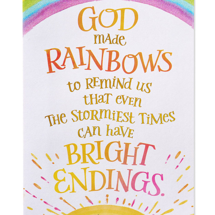 American Greetings Religious Get Well Soon Card (Bright Endings)