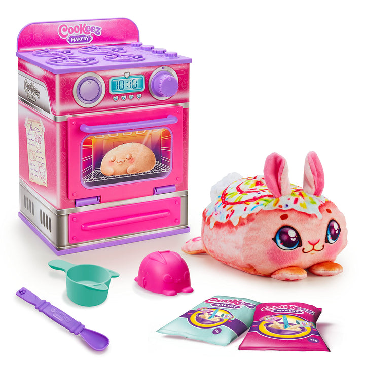 Cinnamon Treatz Oven. Mix & Make a Plush Best Friend! Place Your Dough in The Oven and Be Amazed When A Warm, Scented, Interactive, Friend Comes Out! Which Will You Make? Cinnamon Treatz