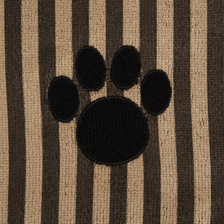 Bone Dry Pet Grooming Towel Collection Absorbent Microfiber X-Large, 41x23.5", Striped Brown 41x23.5"