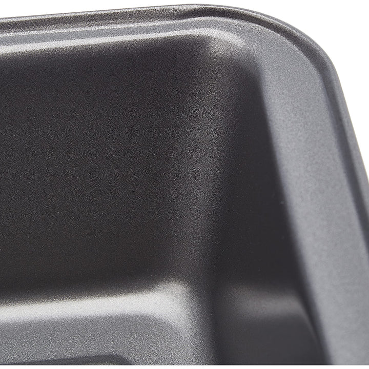 Basics Rectangular Baking Bread Loaf Pan, 9.5 x 5 Inch, Set of 2, Gray