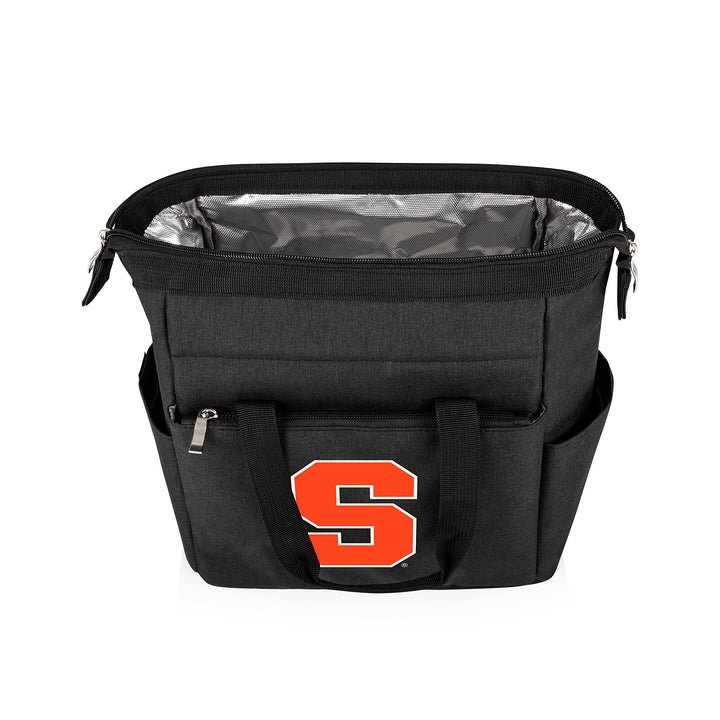 PICNIC TIME NCAA unisex-adult NCAA On The Go Lunch Cooler Syracuse Orange 10 x 6 x 10.5 Black