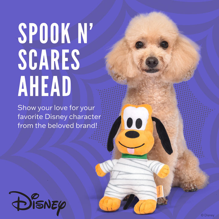 Disney for Pets 9" Halloween Plush Pluto Toy for Dogs | Pluto Plush Dog Toy | Pet Disney Toys for All Dogs, Officially Licensed Dog Toy Product of Disney for Pets 9 Inch