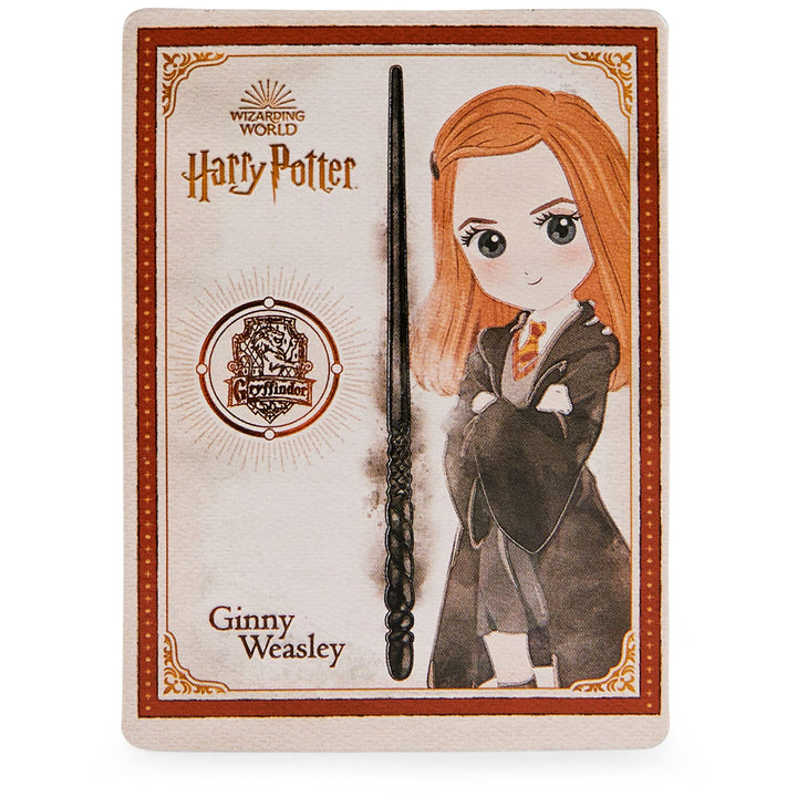 Wizarding World Harry Potter, 12-inch Spellbinding Ginny Weasley Magic Wand with Collectible Spell Card, Easter Basket Stuffers for Ages 6 and up