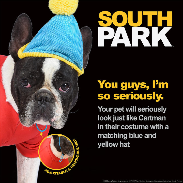 Halloween Cartman Costume- Large -| South Park Halloween Costumes for Dogs, Funny Dog Costumes | Officially Licensed South Park Dog Halloween Costume