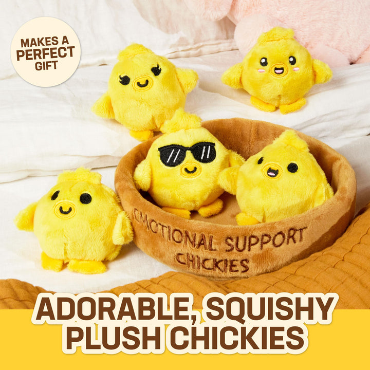 What Do You Meme Emotional Support Chickies - Cute Chicken Plushies