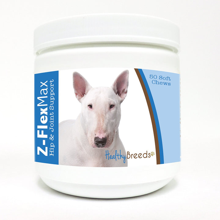 Healthy Breeds Bull Terrier Z-Flex Max Hip and Joint Soft Chews 50 Count