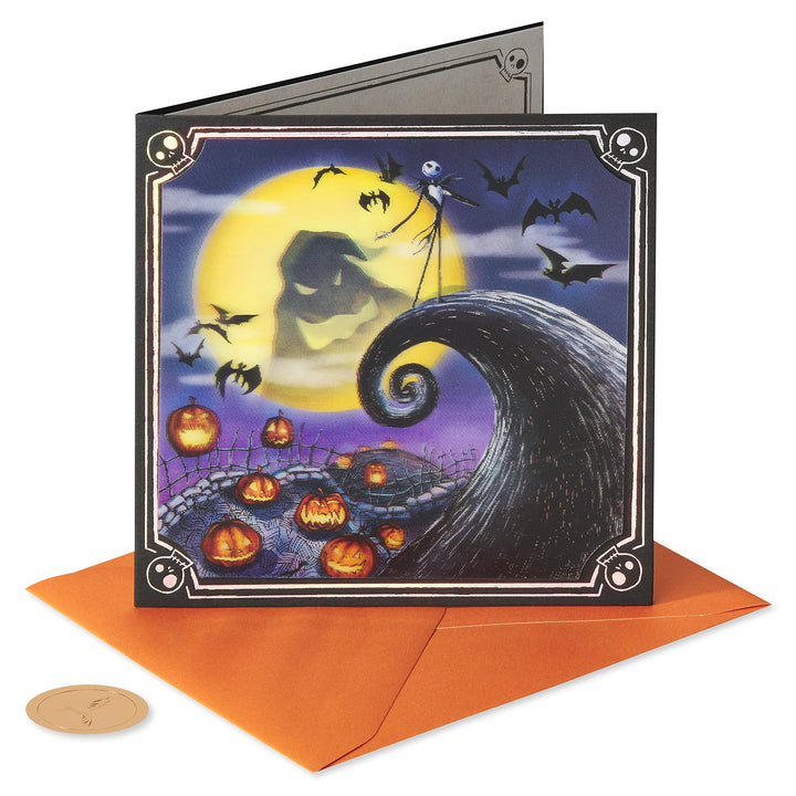 Papyrus Nightmare Before Christmas Halloween Card (Trick or Scream) Trick or Scream