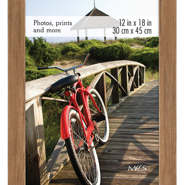 MCS Museum Poster Frame 20x27 Barnwood, Vertical & Horizontal Wall Hanging Large Picture Frame for Photos, Posters & Art Prints (1-Pack) 20 x 27 in Single