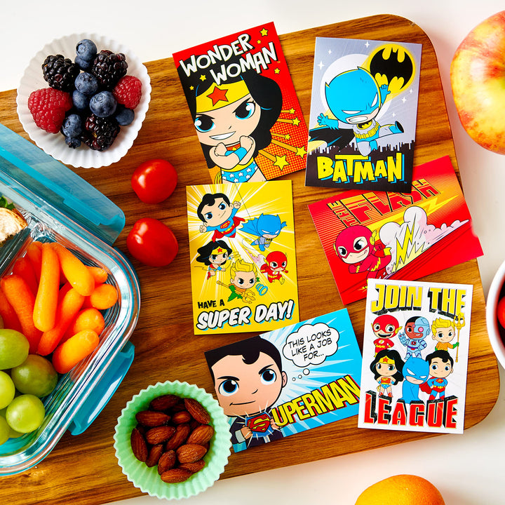 American Greetings Mini Lunch Box Notes, DC Super Friends (40-Count)