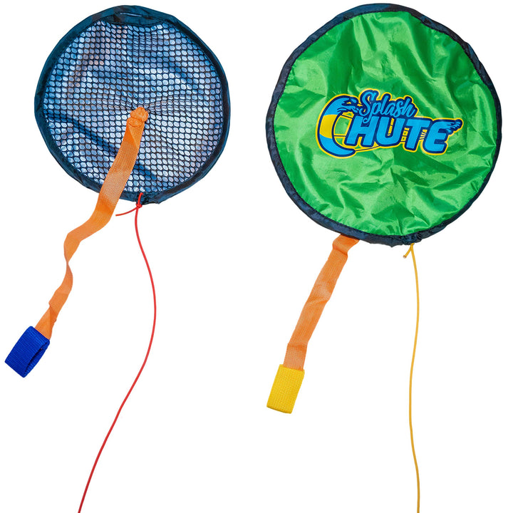 Water Sports Splash Chutes - Environmentally-Conscious Water Balloon Launcher Alternative - Kids Outdoor Toys (Pack of 2, 10" Diameter) 10 Inch