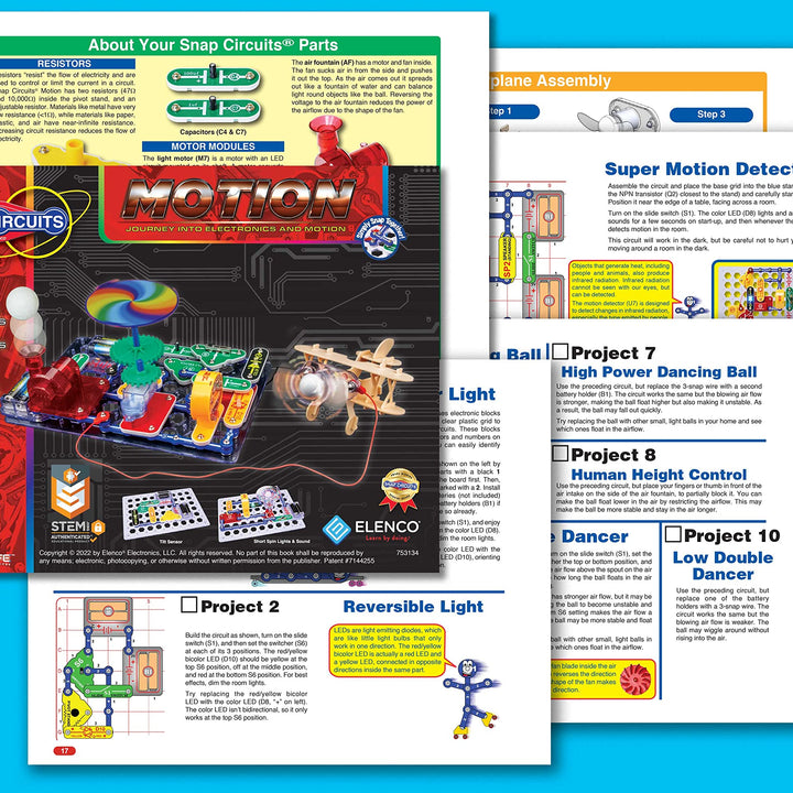 Snap Circuits - Motion Electronics Discovery Kit