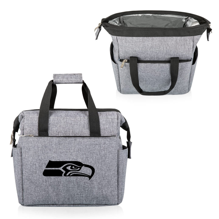 PICNIC TIME NFL On The Go Lunch Bag Cooler, Soft Cooler Lunch Box, Insulated Lunch Bag New Orleans Saints Black Camo